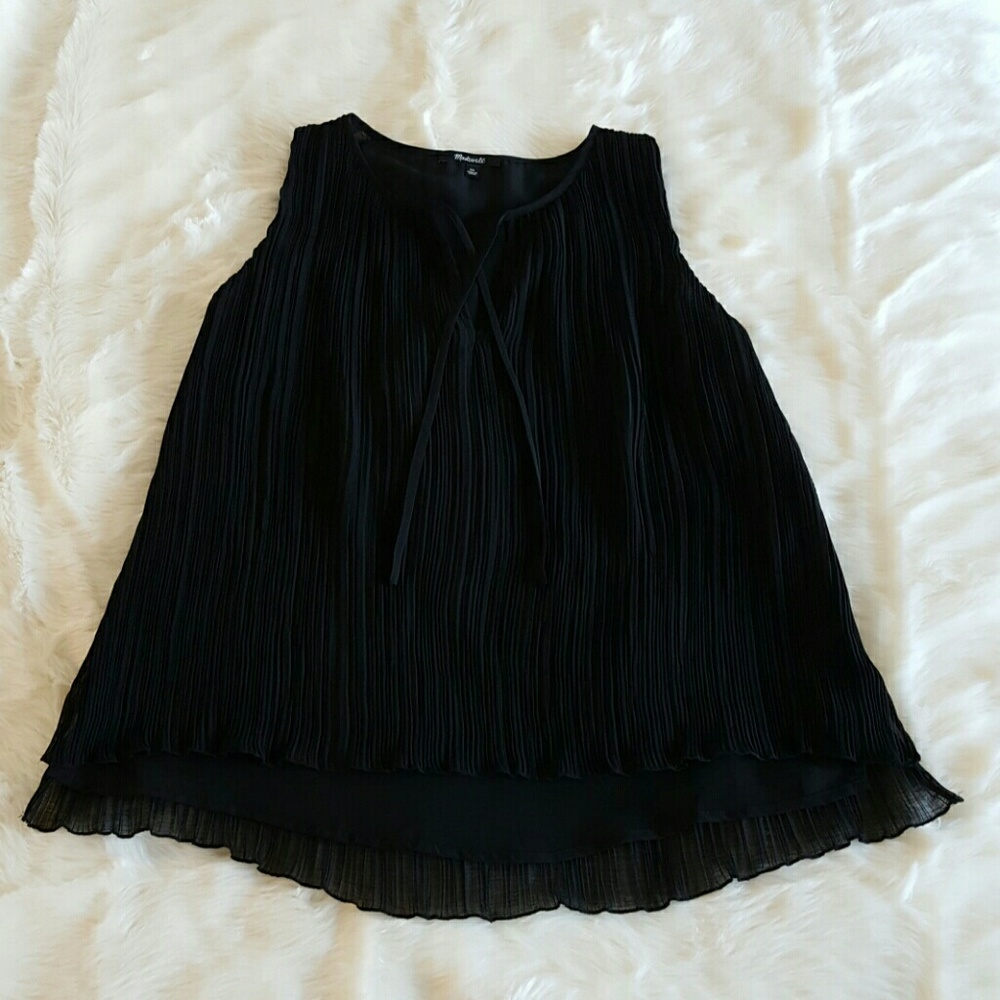 Madewell Pleated Tank Top